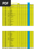 Stock List Elecrical