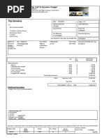 Tax Invoice: Golden Star Enterprises (Pty) LTD T/A Dynamic Freight