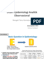 Epidemiologi Analitik PDF