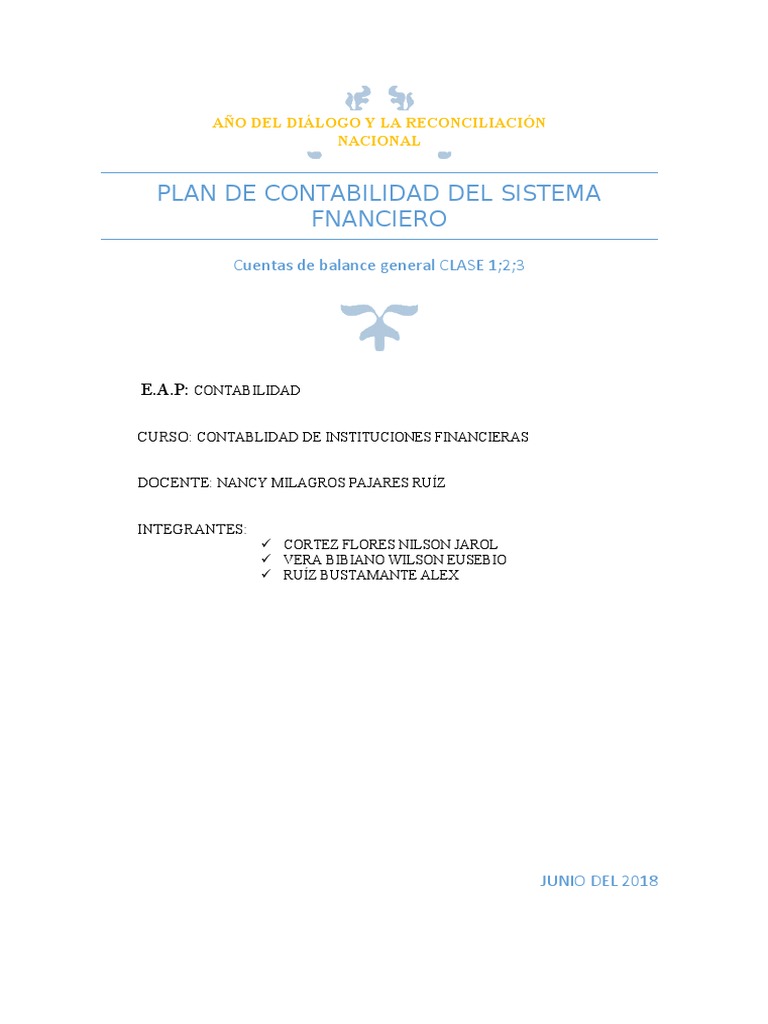 Cuentas del Grupo 5 en Finanzas | PDF | Contabilidad | Hoja de balance