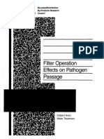 Filter Operation Effects On Pathogen Passage PDF