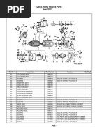 Delco Remy Service Parts: Model 1990379