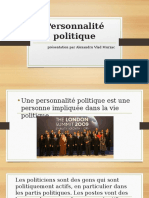 Personnalité politique 