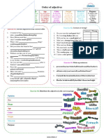 Order of Adjectives Diako PDF