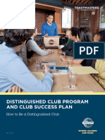 1111 Distinguished Club Program and Club Success Plan