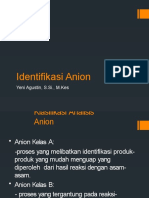 Identifikasi Anion