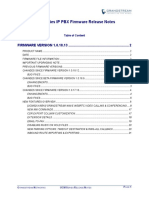 UCM Series IP PBX Firmware Release Notes