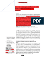 Los Vínculos Que Brindan Mayor Satisfacción en La Red de Apoyo Social de Los Adultos Mayores - 2014 PDF