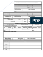 Registro de Investigación de Incidentes-Accidentes de Trabajo