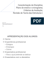 AULA 01 Teoria Das Estruturas II