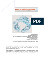 Curso INFoD Pensamiento Pedagógico LA Clase 1 - Fuentes de La Pedagogñia Oficial