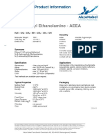 Aminoethyl Ethanolamine - AEEA: Product Information