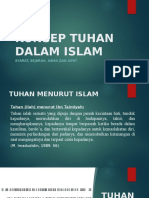 Konsep Tuhan Dalam Islam