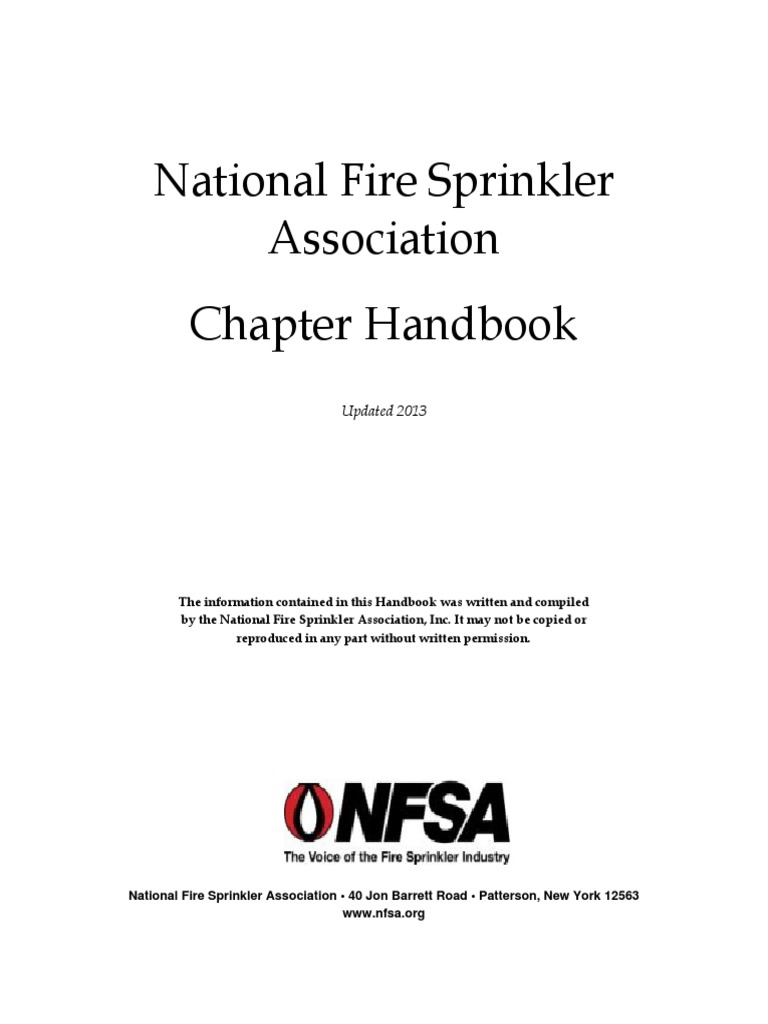 NFSA Handbook PDF | PDF | 501(C) Organization | Tax Exemption