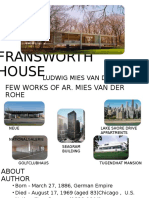 Ludwig Mies Van Der Rohe: Fransworth House