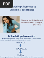 Tulburarile Psihosomatice