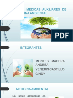 Ciencias Medicas Auxiliares de La Medicina Ambiental