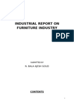 Industrial Report On Furniture Industry