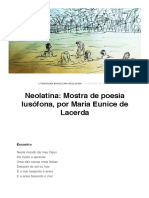 Mostra de Poesia Lusófona, Por Maria Eunice de Lacerda - Philos