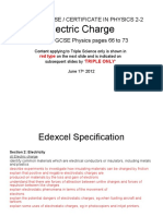 IGCSE 22 ElectricCharge