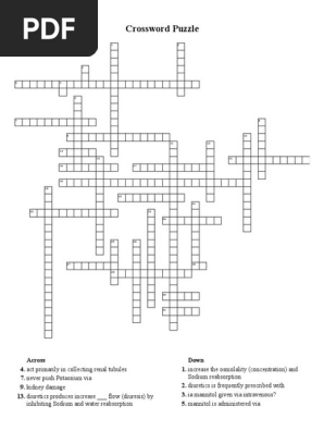 Crossword