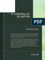 DC Motor PI Controller