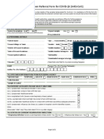 Icmr Specimen Referral Form For Covid-19 (Sars-Cov2) : Section A - Patient Details