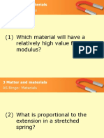 3 Matter & Materials Bingo