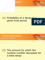 Probability of A Decay in A Given Time Period