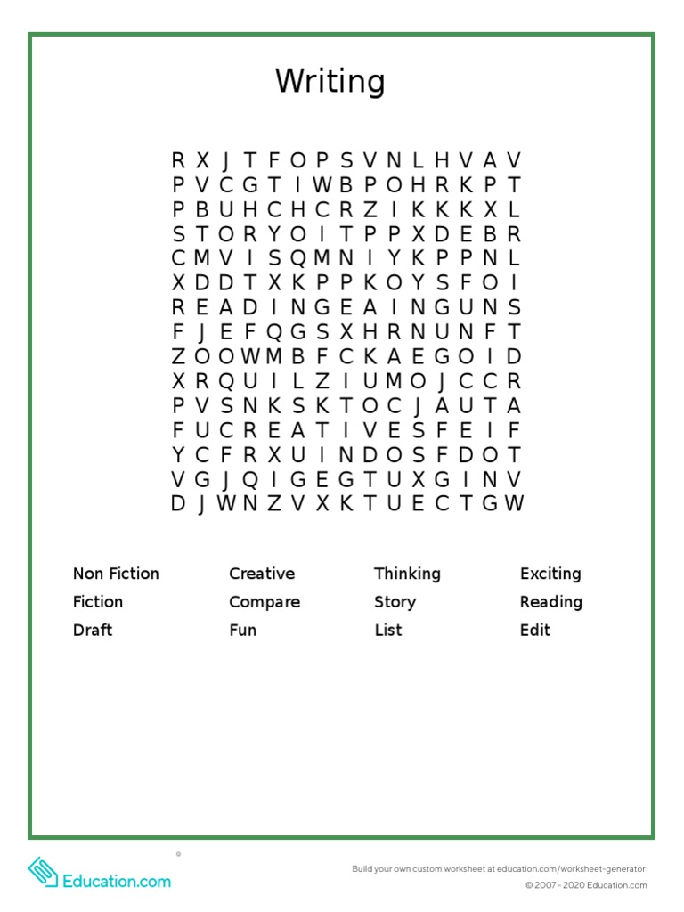 Word Search | PDF