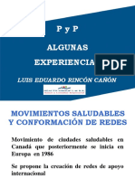 CLASE 2018 P y P EXPERIENCIAS