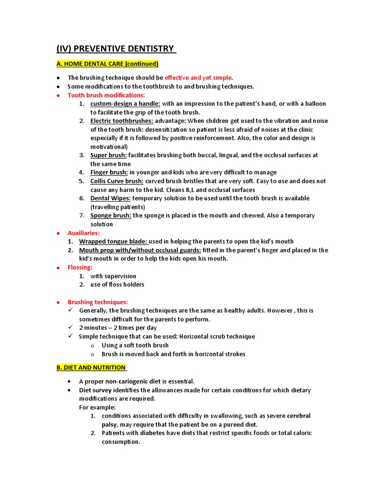 Toothbrush Modifications for Special Needs | PDF | Toothbrush | Mouth