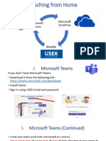 Tutorial - Teams - OneDrive - USEK Mobile App by JAD