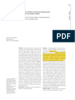 Cinco Anos Da Política Nacional de Humanização