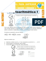 Ejercicios de Criptoaritmética para Sexto de Primaria PDF