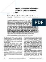 An Ergonomics Evaluation of Cashier Work Activities at Checker-Unload Workstations