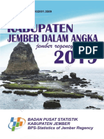 Kabupaten Jember Dalam Angka 2019 PDF