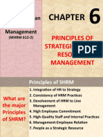 Principles of Strategic Human Resource Management