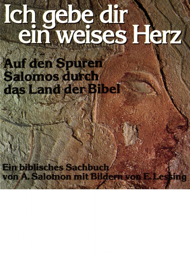 Ich Gebe Dir Ein Weises Herz Pdf