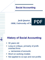 Defining Social Accounting: Jack Quarter OISE, University of Toronto