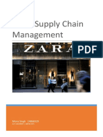 Supply Chain Management of ZARA PDF