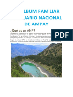 Mi Álbum Familiar Santuario Nacional de Ampay