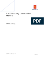 Apos Survey Installation Manual PDF