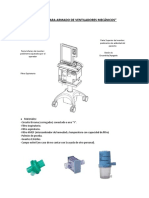 Manual para Armado de Ventiladores Mecánicos