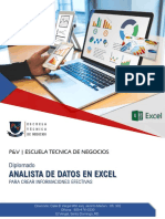 Analista de Datos en Excel PDF