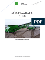 Specifications: ST100: FEB 2014 - Rev 4.0