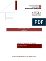 Guía Docente Guitarra PDF