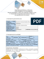 Guía de actividades y rúbrica de evaluación. Unidad 1 Fase 2- Comprender la importancia de la Danza. Mapa de conceptualización de la danza.