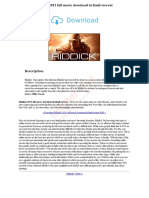 Ironpdf Trial: Riddick 2013 Full Movie Download in Hindi Torrent