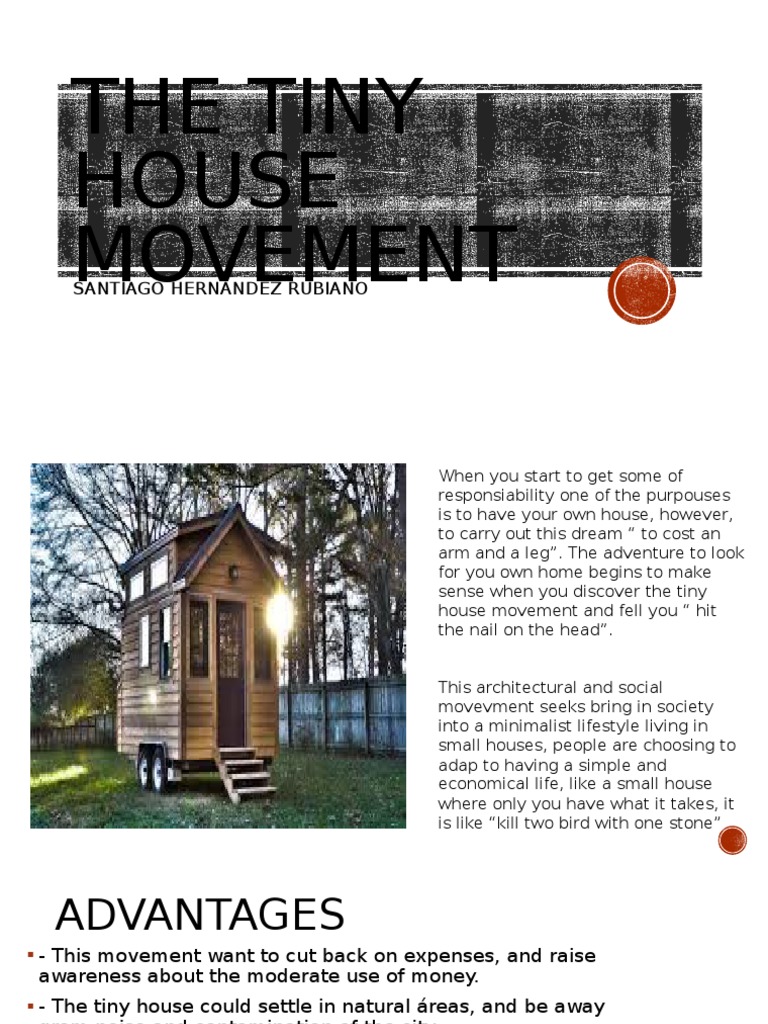 Understanding the Tiny House Movement | PDF